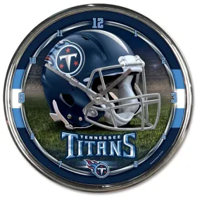 Reloj Cromado de los Tennessee Titans