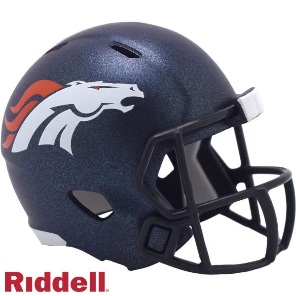 Denver Broncos Riddell NFL Pocket Speed Hjelm 2024