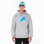 Detroit Lions New Era Team-Logo Kapuzenpullover Vorderseite