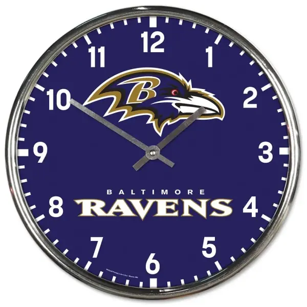 Baltimore Ravens Chrome Klocka