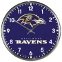 Horloge Chrome Baltimore Ravens