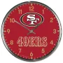 San Francisco 49ers Chrome Clock