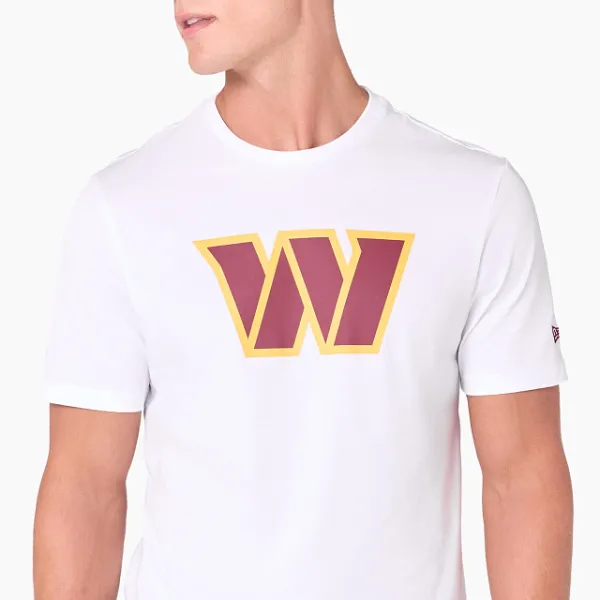 T-shirt Logo Équipe Washington Commanders New Era Avant