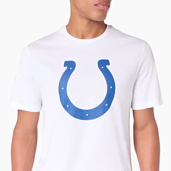 Indianapolis Colts New Era Laglogotyp T-shirt Fram