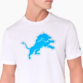 T-shirt Logo Équipe Detroit Lions New Era Devant