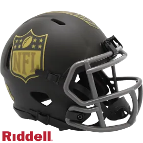 NFL 2025 Salute to Service Speed Mini Hjelme NFL Skjold