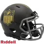 NFL 2025 Salute to Service Speed Mini Hjelme NFL Skjold