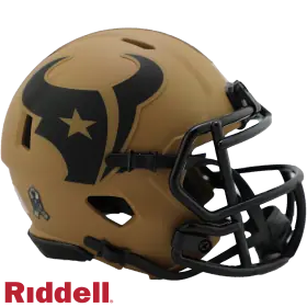 Cascos en Miniatura de Velocidad de Homenaje al Servicio de la NFL 2023 Texans