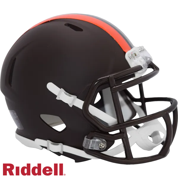 Cleveland Browns On-Field 2025 alternativen Geschwindigkeit Mini-Helm
