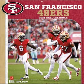 San Francisco 49ers 12" x 12" 2026 Wandkalender