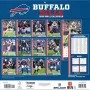 Buffalo Bills 12" x 12" 2026 vægkalender bagside