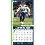 Seattle Seahawks 12" x 12" 2026 Calendrier mural Player Page