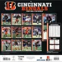 Cincinnati Bengals 12" x 12" 2026 Calendario de Pared Atrás