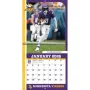 Minnesota Vikings 12" x 12" 2026 Wall Calendar Player Page