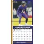 Baltimore Ravens 12" x 12" 2026 Wall Calendar Player Page
