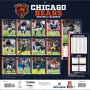Chicago Bears 12" x 12" 2026 Calendario de Pared Atrás