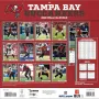 Tampa Bay Buccaneers 12" x 12" 2026 Wall Calendar Back