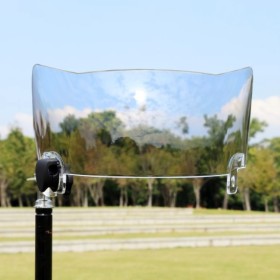 Pro Football Clear Silver Visor