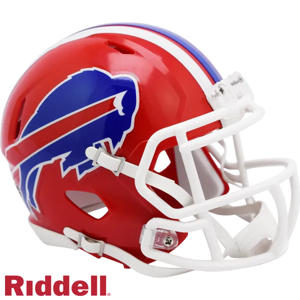 Buffalo Bills Geschwindigkeit Mini Throwback 1987-2001 Helm