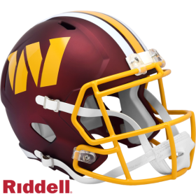 Washington Commanders 2025 On Field Alternate Speed Replica Helmet Side