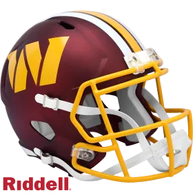 Washington Commanders 2025 On Field Alternate Speed Replica Helmet Side