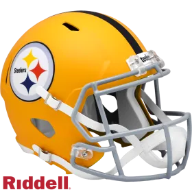 Pittsburgh Steelers 2025 On Field Alternate Speed Replica Helmet Side