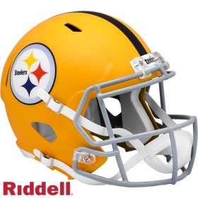 Pittsburgh Steelers 2025 On Field Alternate Speed Réplica Casco Lado