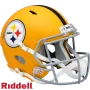 Pittsburgh Steelers 2025 On Field Alternate Speed Réplica Casco Lado