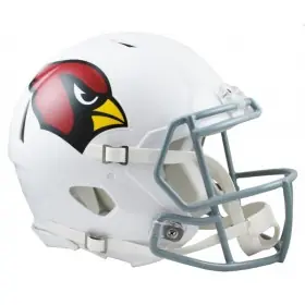 Casque Authentique Riddell Revolution Speed Taille Réelle Arizona Cardinals