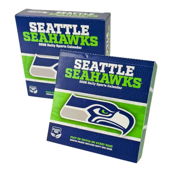 Seattle Seahawks 2026 Box Calendar