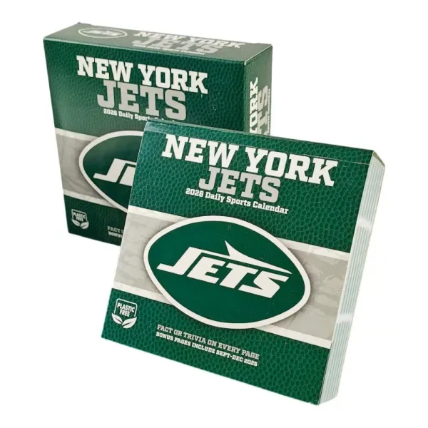 New York Jets 2026 Box Calendar