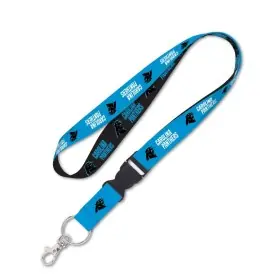 Lanière Carolina Panthers 1" avec boucle détachable