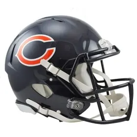 Chicago Bears Fullstorlek Riddell Speed Replika Hjälm