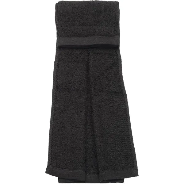 Pro Football Field Towel Black