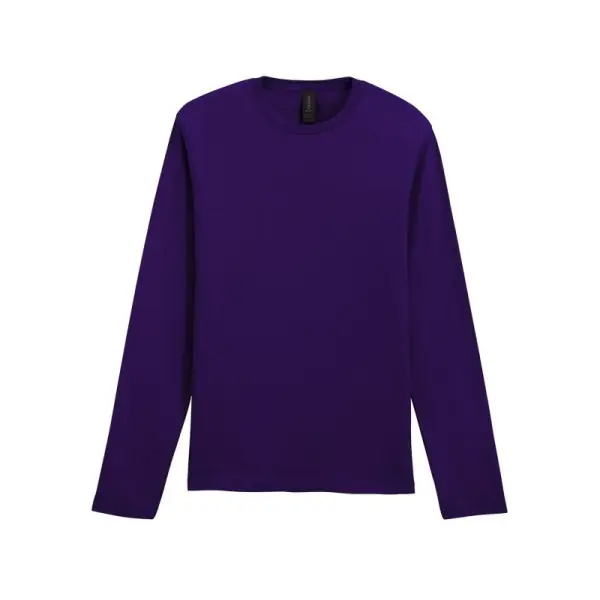 Maglietta a maniche lunghe viola