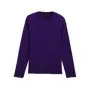 Maglietta a maniche lunghe viola