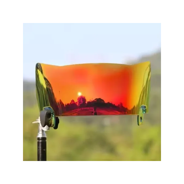 Visière rouge transparente Pro Football