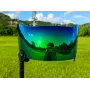 Visiera verde trasparente Pro Football