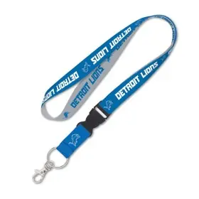 Detroit Lions 1" Schlüsselband mit abnehmbarem Verschluss