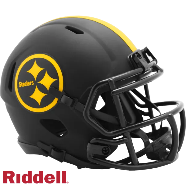 Réplica del casco Pittsburgh Steelers Eclipse Alternate Mini Speed