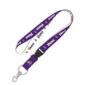Lanière Minnesota Vikings 1" avec boucle détachable
