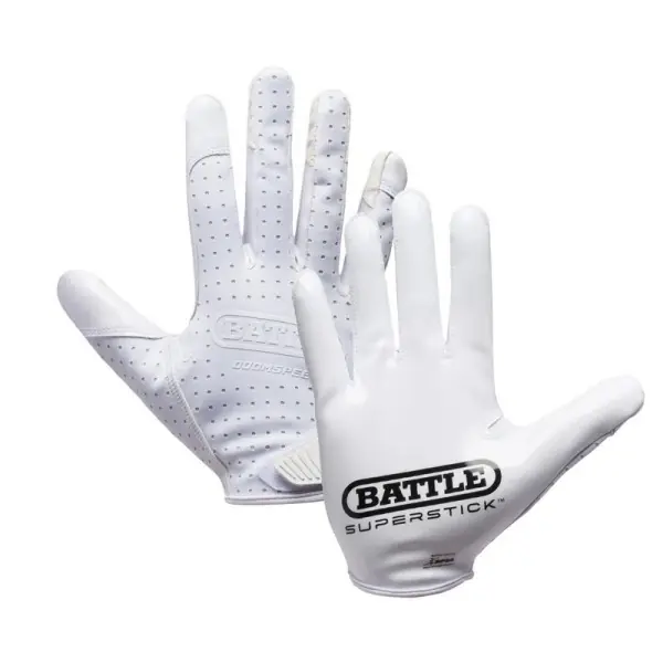 Battle Doom Speed Receiver-handskar Vit