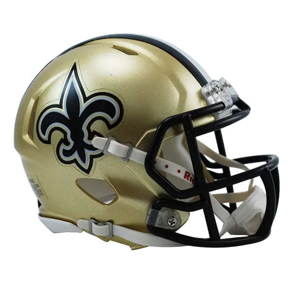 Casco Mini Speed Replica dei New Orleans Saints