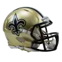Casco Mini Speed Replica dei New Orleans Saints