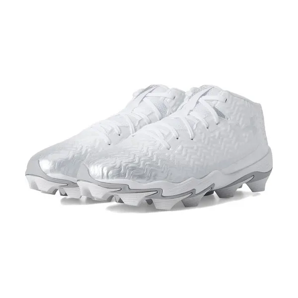 Under Armour Spotlight Hammer Football Cleats White