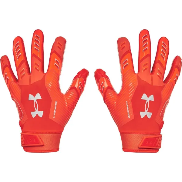 Under Armour F9 Nitro Receiver Gloves red