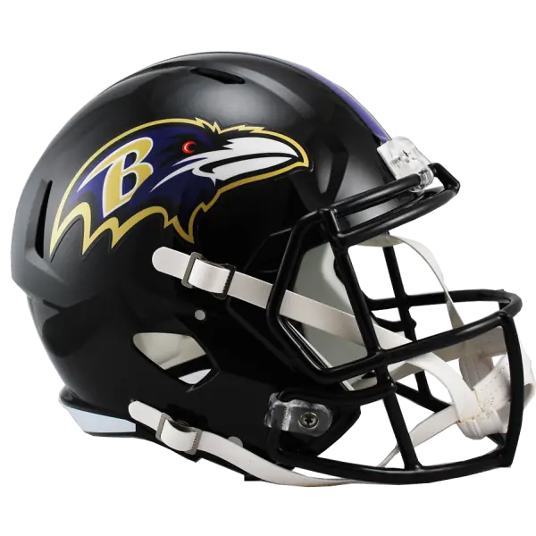 Baltimore Ravens Full Size Riddell Speed Replica Hjelm