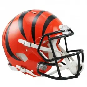 Cincinnati Bengals Casco Replica a Grandezza Naturale Riddell Speed