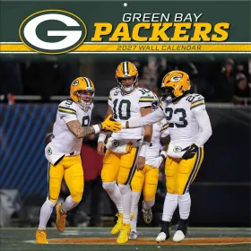 Green Bay Packers 12" x 12" väggkalender för 2027