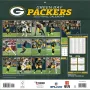 Green Bay Packers 12" x 12" 2027 Wall Calendar Back
